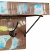 Kabáthorog Barna 73 x 19 x 23 cm Tömör újrahasznosított fa