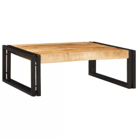   Fürdőszobai polc polcokkal 65 x 50 x 23 cm Tömör mangófa és vas