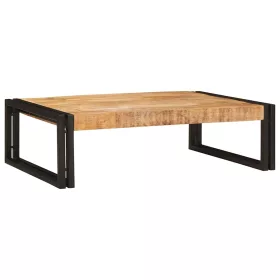   Fürdőszobai polc polcokkal 80 x 50 x 23 cm Tömör mangófa és vas