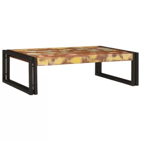   Fürdőszobai polc polcokkal 80 x 50 x 23 cm Tömör mangófa és vas