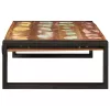 Fürdőszobai polc polcokkal 80 x 50 x 23 cm Tömör mangófa és vas