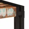 Fürdőszobai polc polcokkal 80 x 50 x 23 cm Tömör mangófa és vas