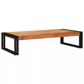 Fürdőszobai polc 100 x 50 x 23 cm Tömör mangófa és vas
