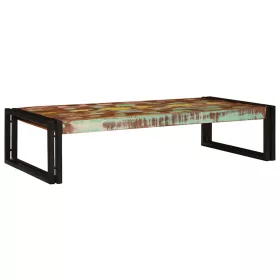 Fürdőszobai polc 100 x 50 x 23 cm Tömör mangófa és vas