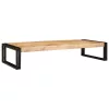 Fürdőszobai polc 120 x 50 x 23 cm Tömör mangófa és vas