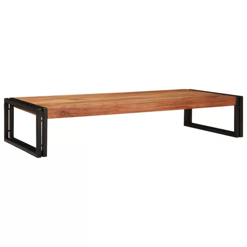 Fürdőszobai polc 120 x 50 x 23 cm Tömör mangófa és vas