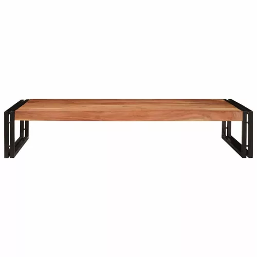 Fürdőszobai polc 120 x 50 x 23 cm Tömör mangófa és vas