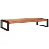 Fürdőszobai polc 120 x 50 x 23 cm Tömör mangófa és vas