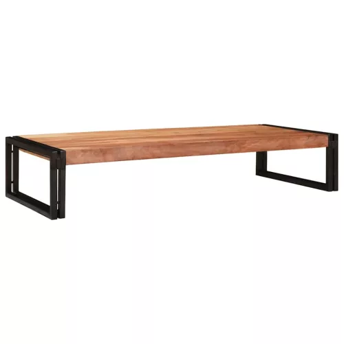 Fürdőszobai polc 120 x 50 x 23 cm Tömör mangófa és vas
