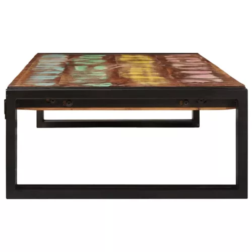 Fürdőszobai polc 120 x 50 x 23 cm Tömör mangófa és vas