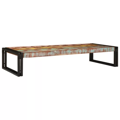 Fürdőszobai polc 120 x 50 x 23 cm Tömör mangófa és vas