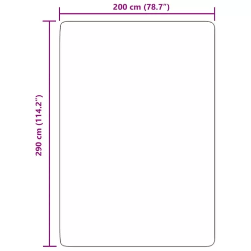 Krém poliészter hosszú szálú NAVARRA bozontos szőnyeg 200x290cm