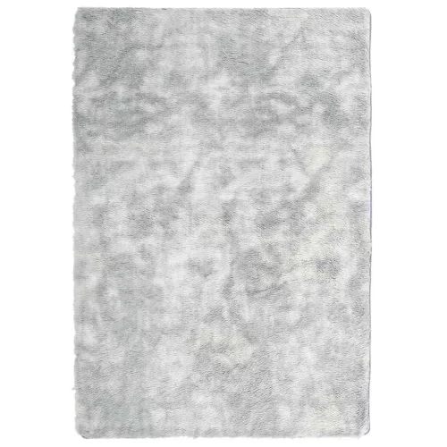 Ezüstszürke hosszú szálú NAVARRA bozontos szőnyeg 200x290 cm
