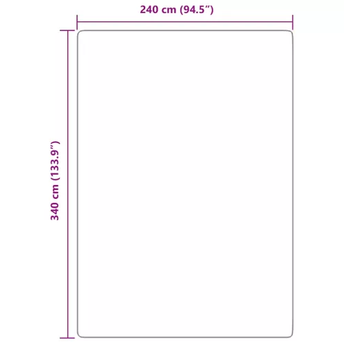 Tengerész hosszú szálú bozontos szőnyeg 240x340 cm