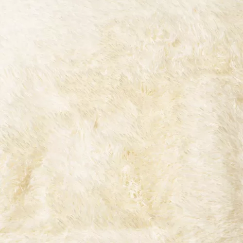 Krém poliészter hosszú szálú NAVARRA bozontos szőnyeg 160x160cm