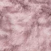 Poros rózsaszín hosszú szálú NAVARRA bozontos szőnyeg 240x240cm
