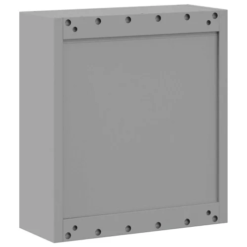 Szerszámosláda Fekete és szürke 50 x 20 x 55 cm Porszórt Acél