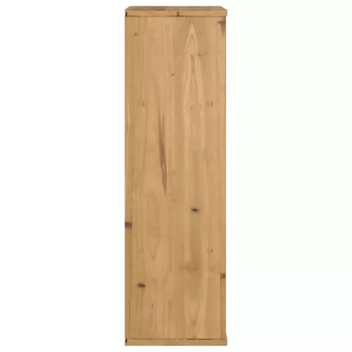 ODDA tömörfa fenyőfa fiókos oldalsó szekrény 40x24x79 cm