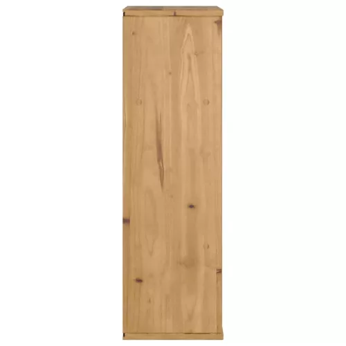 ODDA tömörfa fenyőfa fiókos oldalsó szekrény 40x24x79 cm
