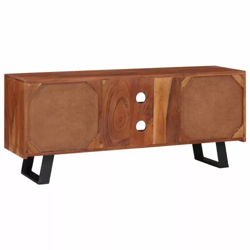 Média tárolószekrények és állványok Barna 112 x 30 x 48 cm