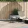 Téglalap barna polyrattan kerti dohányzóasztal 60x40x37cm