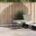 Téglalap barna polyrattan kerti dohányzóasztal 80x40x37cm