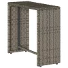 5 részes polyrattan kerti kanapé garnitúra párnákkal stackable