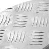 Rácsos lemezek 5 pcs Ezüst 60 x 18 cm Alumínium
