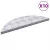 Rácsos lemezek 10 pcs Ezüst 60 x 18 cm Alumínium