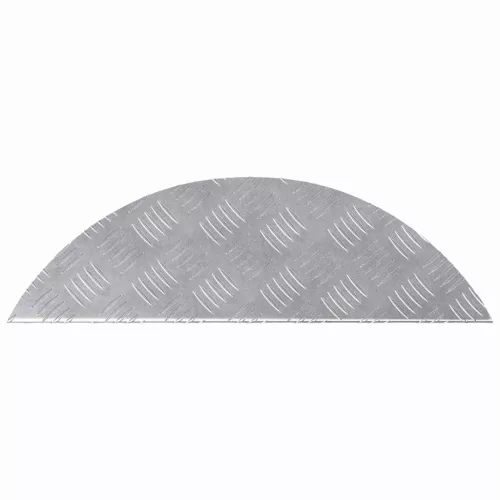 Rácsos lemezek 5 pcs Ezüst 60 x 18 cm Alumínium