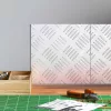Rácsos lemezek 2 pcs Ezüst 20 x 20 cm Alumínium
