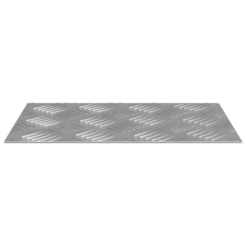 Rácsos lemezek 2 pcs Ezüst 30 x 20 cm Alumínium