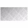Rácsos lemezek 4 pcs Ezüst 40 x 20 cm Alumínium