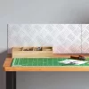 Rácsos lemezek 2 pcs Ezüst 50 x 20 cm Alumínium