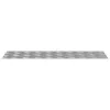 Rácsos lemezek 4 pcs Ezüst 70 x 20 cm Alumínium