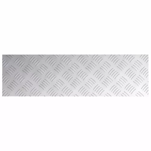 Rácsos lemezek 4 pcs Ezüst 70 x 20 cm Alumínium