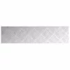 Rácsos lemezek 2 pcs Ezüst 80 x 20 cm Alumínium