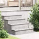 Rácsos lemezek 4 pcs Ezüst 80 x 20 cm Alumínium