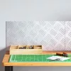 Rácsos lemezek 2 pcs Ezüst 50 x 25 cm Alumínium