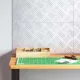 Rácsos lemezek 4 pcs Ezüst 50 x 25 cm Alumínium