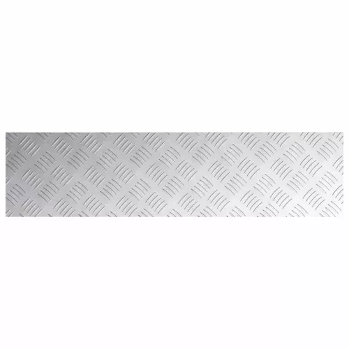 Rácsos lemezek 2 pcs Ezüst 100 x 25 cm Alumínium