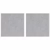 Rácsos lemezek 2 pcs Ezüst 30 x 30 cm Alumínium