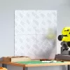 Rácsos lemezek 4 pcs Ezüst 30 x 30 cm Alumínium