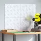 Rácsos lemezek 4 pcs Ezüst 40 x 30 cm Alumínium