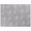 Rácsos lemezek 4 pcs Ezüst 40 x 30 cm Alumínium