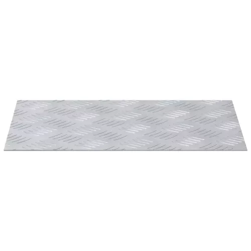 Rácsos lemezek 2 pcs Ezüst 40 x 30 cm Alumínium