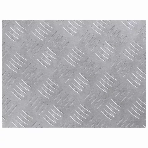 Rácsos lemezek 4 pcs Ezüst 40 x 30 cm Alumínium
