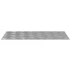 Rácsos lemezek 2 pcs Ezüst 60 x 30 cm Alumínium