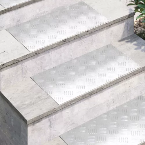 Rácsos lemezek 2 pcs Ezüst 60 x 30 cm Alumínium