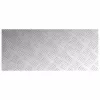 Rácsos lemezek 4 pcs Ezüst 70 x 30 cm Alumínium